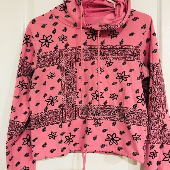 Onfire Women's Hoodie Sweatshirt Cotton Pullover Long Sleeve Pink Size‎ Medium - Picture 3 of 7